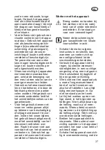 Preview for 37 page of Grizzly 72050070 Translation Of The Original Instructions For Use