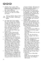 Preview for 12 page of Grizzly 72050107 Translation Of The Original Instructions For Use