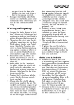 Preview for 13 page of Grizzly 72050107 Translation Of The Original Instructions For Use