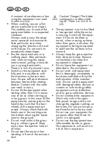 Preview for 26 page of Grizzly 72050107 Translation Of The Original Instructions For Use