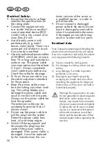 Preview for 28 page of Grizzly 72050107 Translation Of The Original Instructions For Use