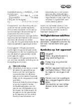 Preview for 37 page of Grizzly 72050107 Translation Of The Original Instructions For Use