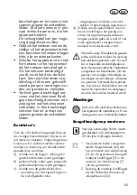 Preview for 43 page of Grizzly 72050107 Translation Of The Original Instructions For Use