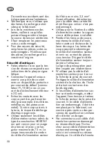 Preview for 58 page of Grizzly 72050107 Translation Of The Original Instructions For Use