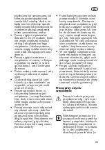 Preview for 85 page of Grizzly 72050107 Translation Of The Original Instructions For Use