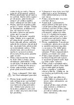 Preview for 101 page of Grizzly 72050107 Translation Of The Original Instructions For Use