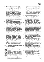 Preview for 25 page of Grizzly 80000664 Instructions For Use Manual