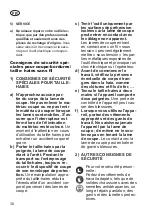 Preview for 38 page of Grizzly 80000664 Instructions For Use Manual