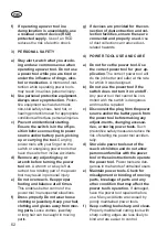 Preview for 62 page of Grizzly 80000664 Instructions For Use Manual