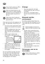 Preview for 66 page of Grizzly 80000664 Instructions For Use Manual