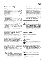 Preview for 85 page of Grizzly 80000664 Instructions For Use Manual