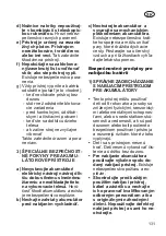 Preview for 131 page of Grizzly 80000664 Instructions For Use Manual