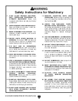 Предварительный просмотр 13 страницы Grizzly 9962ZX Instruction Manual