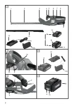 Предварительный просмотр 2 страницы Grizzly AHS 2420 Lion Translation Of The Original Instructions For Use