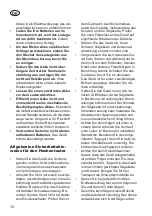 Preview for 12 page of Grizzly AKHS 18-45 Translation Of The Original Instructions For Use