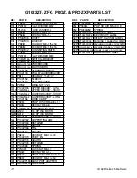 Preview for 16 page of Grizzly & G1022PROZX Parts List