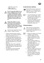 Preview for 35 page of Grizzly ARM 4038 Lion-Set Translation Of The Original Instructions For Use