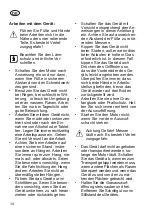 Preview for 14 page of Grizzly ARM 4041 Lion Set Translation Of The Original Instructions For Use