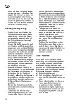 Preview for 16 page of Grizzly ARM 4041 Lion Set Translation Of The Original Instructions For Use