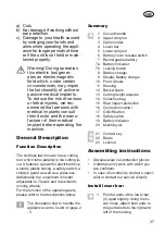 Preview for 37 page of Grizzly ARM 4041 Lion Set Translation Of The Original Instructions For Use