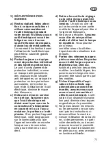 Preview for 73 page of Grizzly ARM 4041 Lion Set Translation Of The Original Instructions For Use