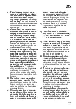 Preview for 119 page of Grizzly ARM 4041 Lion Set Translation Of The Original Instructions For Use