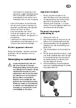 Preview for 61 page of Grizzly AS 4026 Lion Translation Of The Original Instructions For Use