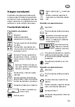 Предварительный просмотр 109 страницы Grizzly ASF 3646 L-Lion Translation Of The Original Instructions For Use