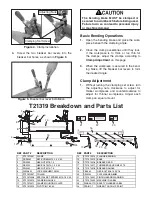 Preview for 2 page of Grizzly Bending Brake T21319 Instruction Sheet