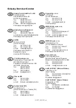 Preview for 151 page of Grizzly BHS 25 L Translation Of The Original Instructions For Use