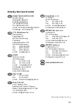 Preview for 191 page of Grizzly BRM 42-125 BS Translation Of The Original Instructions For Use