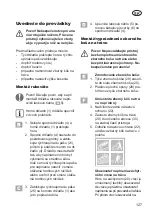 Preview for 127 page of Grizzly BRM 4210-20 Translation Of The Original Instructions For Use