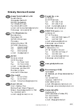 Предварительный просмотр 231 страницы Grizzly BRM 4210-20 Translation Of The Original Instructions For Use