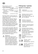 Предварительный просмотр 48 страницы Grizzly BRM 46-125 BS Translation Of The Original Instructions For Use