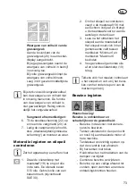 Предварительный просмотр 73 страницы Grizzly BRM 46-125 BS Translation Of The Original Instructions For Use