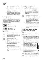 Preview for 102 page of Grizzly BRM 46-140 BSA Q-360 InStart Translation Of The Original Instructions For Use