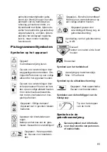 Предварительный просмотр 65 страницы Grizzly BRM 46-160 H Translation Of The Original Instructions For Use