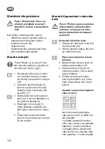 Предварительный просмотр 122 страницы Grizzly BRM 46-160 H Translation Of The Original Instructions For Use