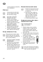 Предварительный просмотр 102 страницы Grizzly BRM 46-160 HA Translation Of The Original Instructions For Use