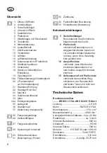 Предварительный просмотр 8 страницы Grizzly BRM 51-170 A-OHV Q-360 E-Start Translation Of The Original Instructions For Use