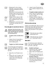 Предварительный просмотр 17 страницы Grizzly BRM 51-170 A-OHV Q-360 E-Start Translation Of The Original Instructions For Use