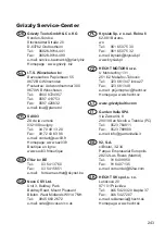 Предварительный просмотр 243 страницы Grizzly BRM 51-170 A-OHV Q-360 E-Start Translation Of The Original Instructions For Use