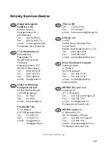 Preview for 127 page of Grizzly BRM 51 BSA Translation Of The Original Instructions For Use