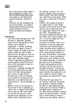 Preview for 30 page of Grizzly BRV 400 S Translation Of The Original Instructions For Use