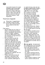 Preview for 48 page of Grizzly BRV 400 S Translation Of The Original Instructions For Use