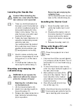 Preview for 71 page of Grizzly BRV 400 S Translation Of The Original Instructions For Use