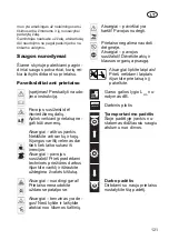 Preview for 121 page of Grizzly BRV 400 S Translation Of The Original Instructions For Use