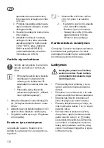 Preview for 132 page of Grizzly BRV 400 S Translation Of The Original Instructions For Use