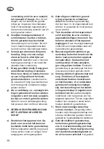 Preview for 58 page of Grizzly CG 3600 Li Translation Of The Original Instructions For Use