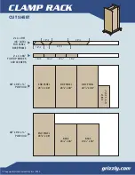 Preview for 3 page of Grizzly CLAMP RACK Assembly Instructions Manual